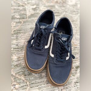 Men’s Vans Dark Blue Skate Old Skool Shoe